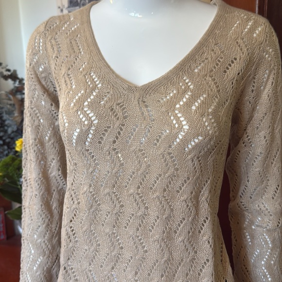 NWT Style&Co size small Elegant Tan Women's Sweater - Picture 3 of 5